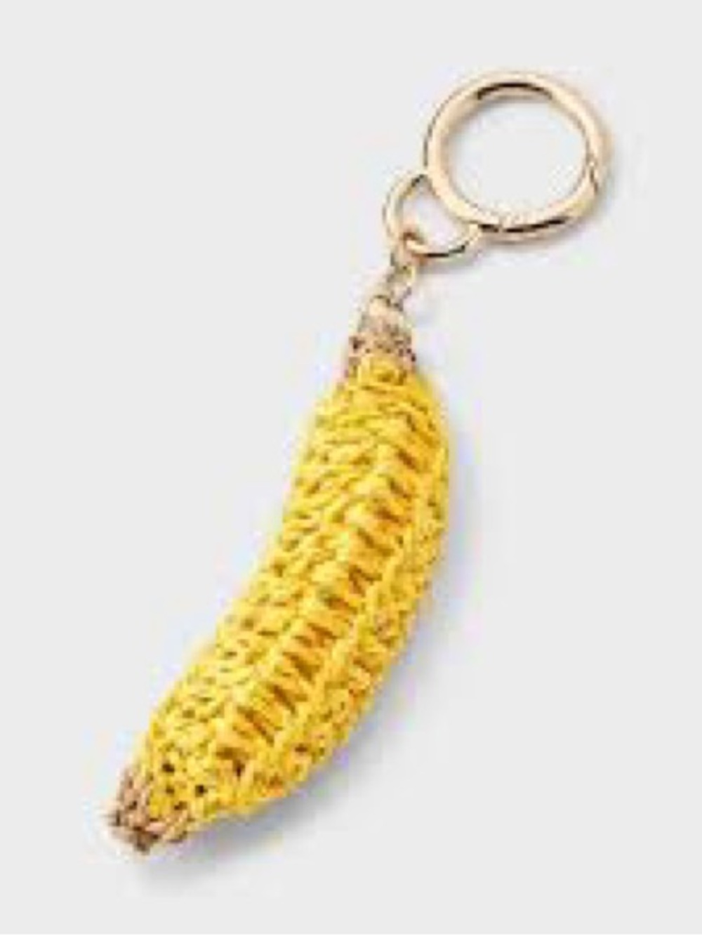 Chelsea 28 Banana Crochet Bag Charm